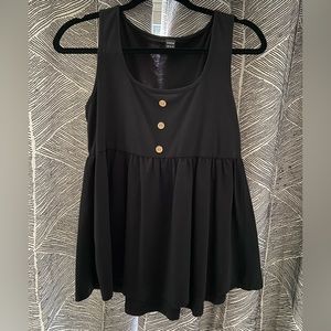 Maternity babydoll tank top